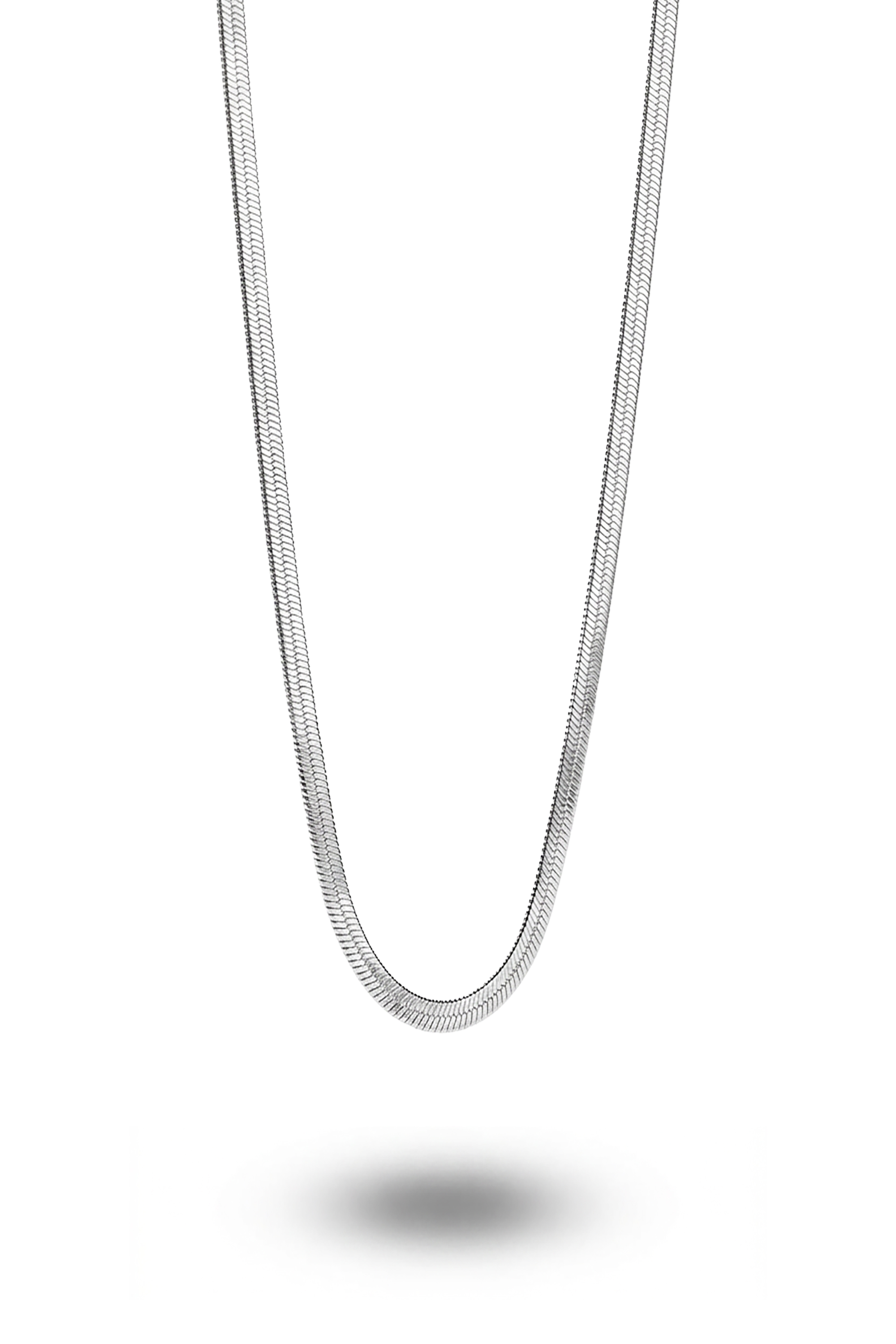 Erkek Balık Sırtı İnce Kolye